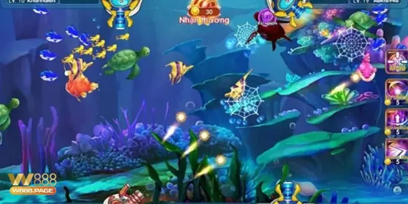 Phân tích đặc điểm vượt trội của sảnh game bắn cá W88