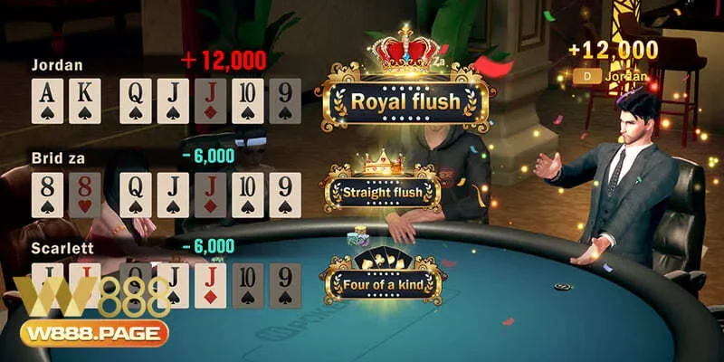 Game bài poker 3D có gì khác biệt so với phiên bản truyền thống